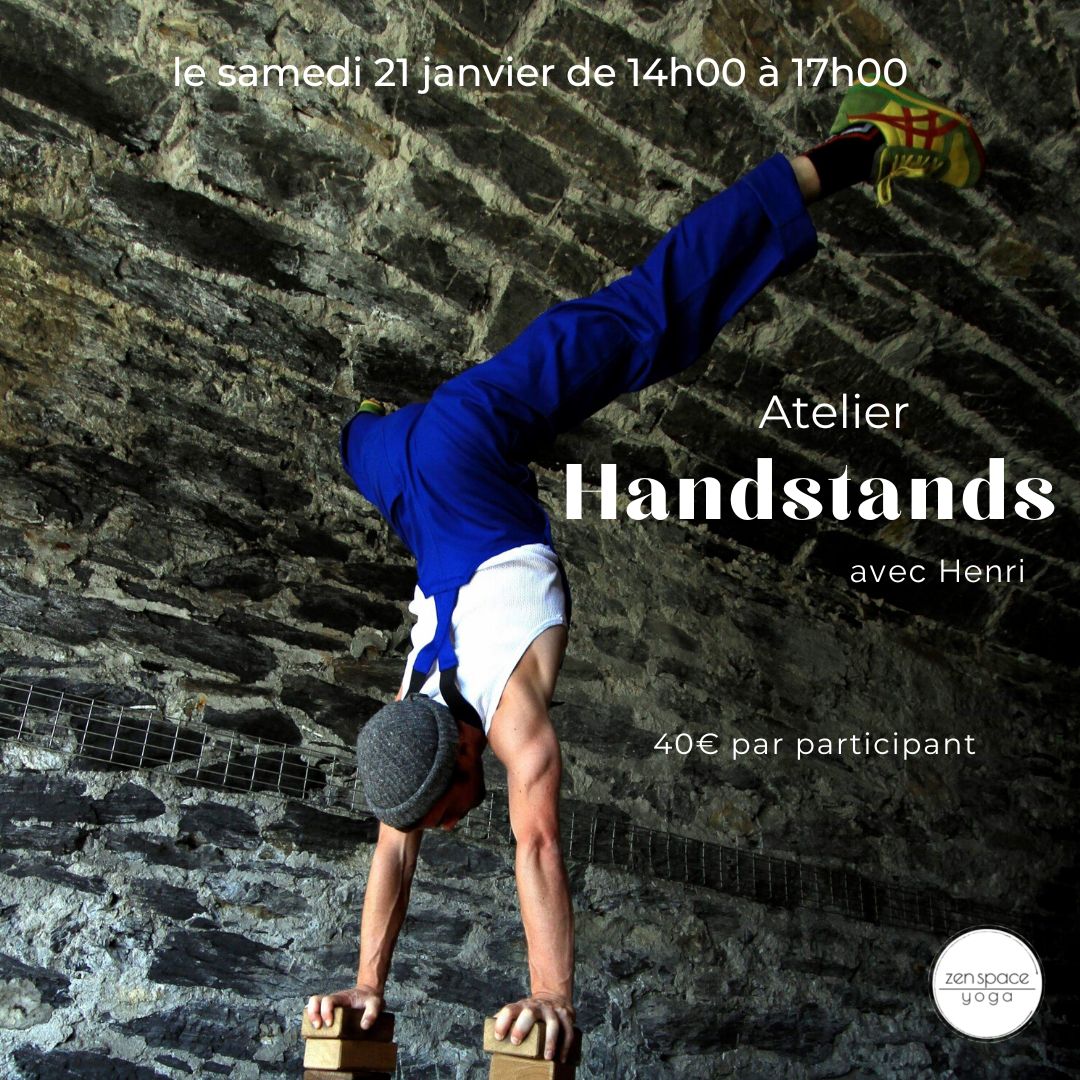 Henri est professeur de cirque et spécialise en équilibres sur les mains (handstands)