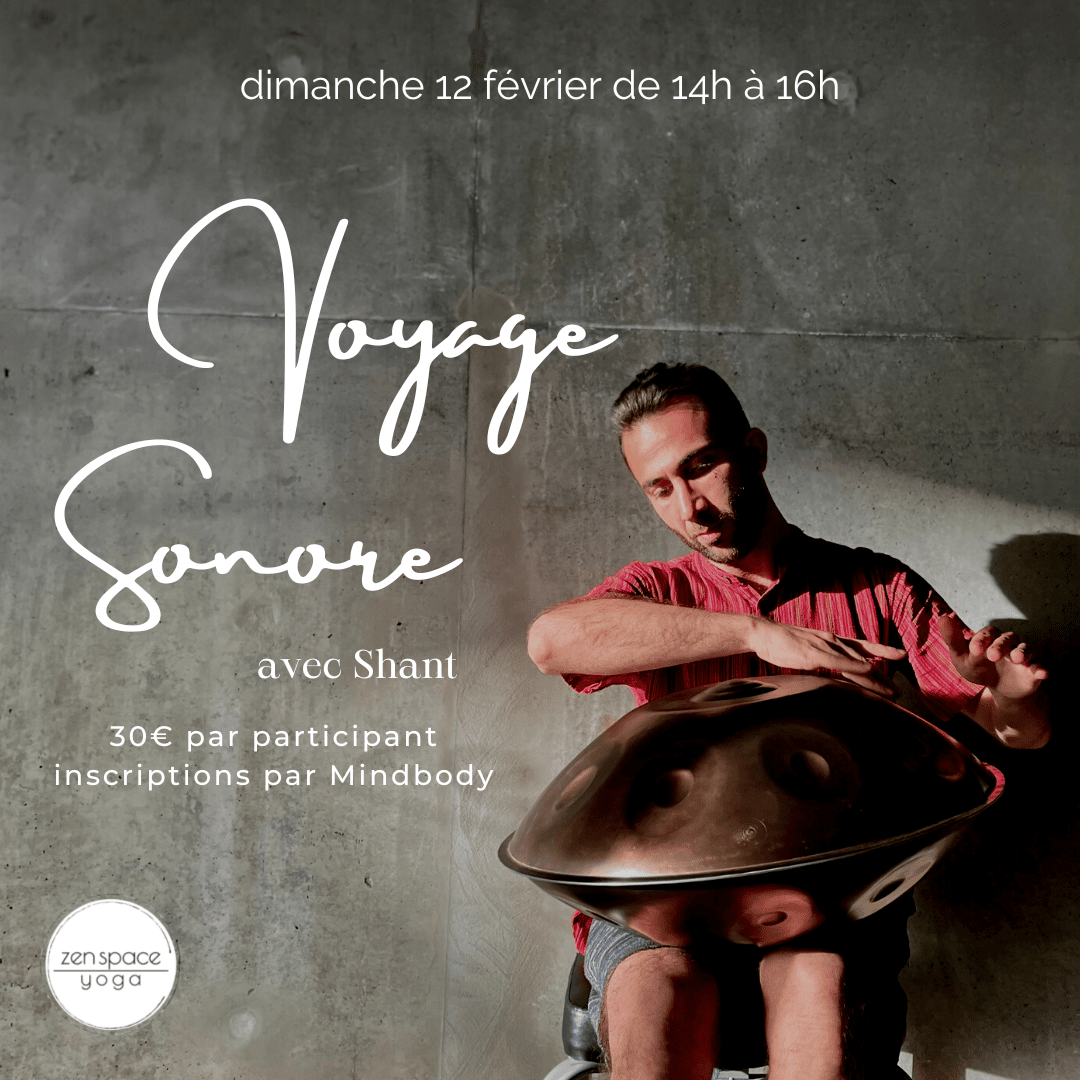 Voyage Sonore - handpan et yoga