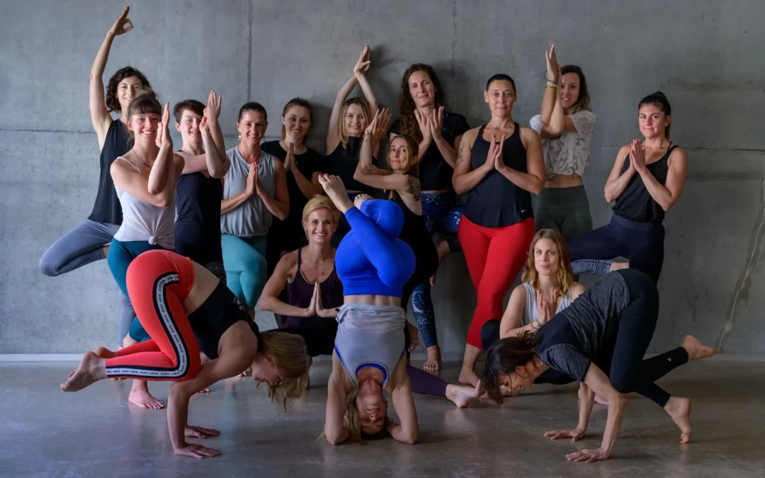 Photo de fin de formation professeur de yoga - printemps 2020 Photo de fin de formation professeur de yoga - printemps 2020